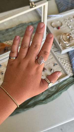 Pink Sunstone - size 12