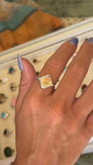 Painted Flower - size 10