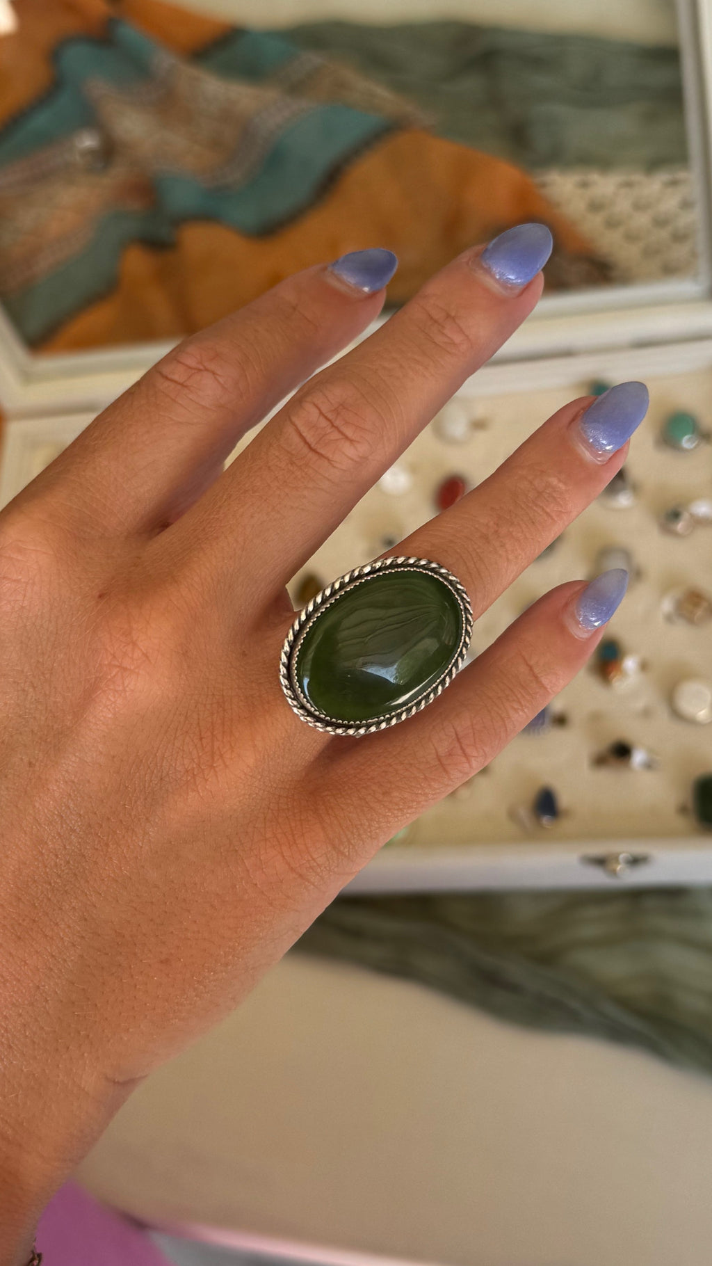 Chunky Green - size 7