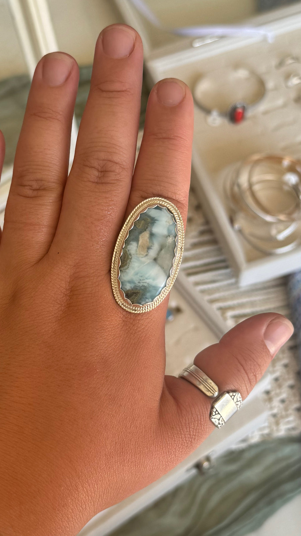 CHUNKY Larimar - size 11.5