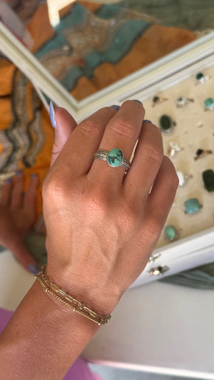 Porcelain Turquoise - size 10.5