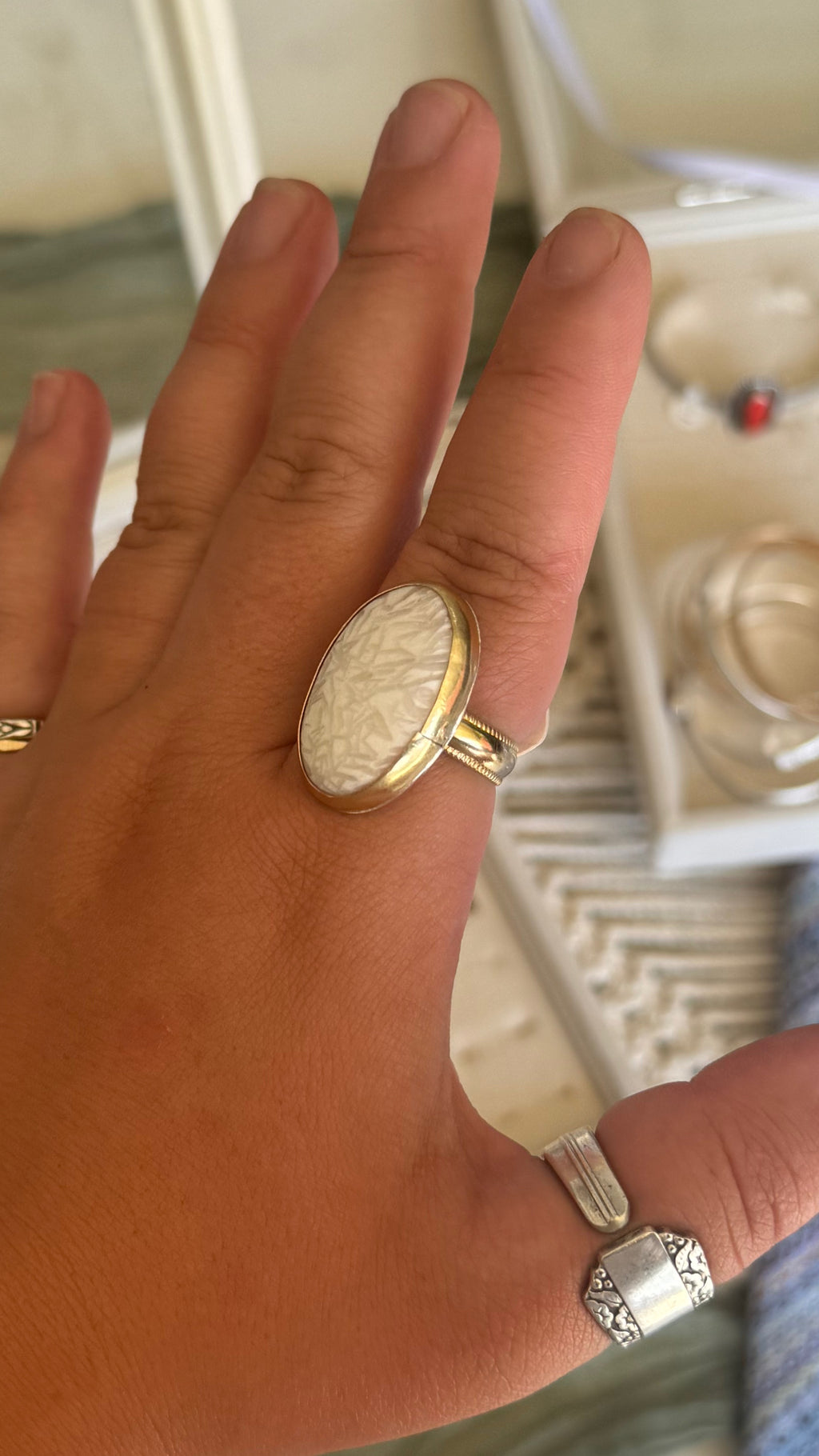 White Gem in GF - size 11.5