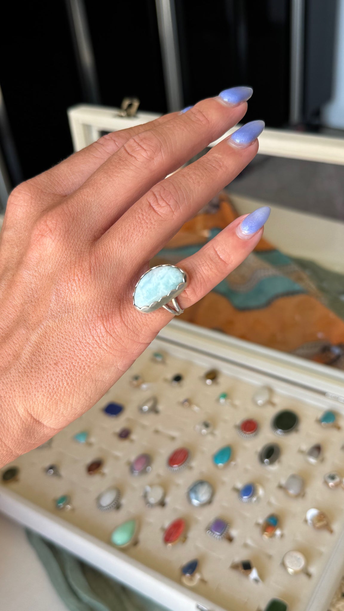 Larimar - size 3.5