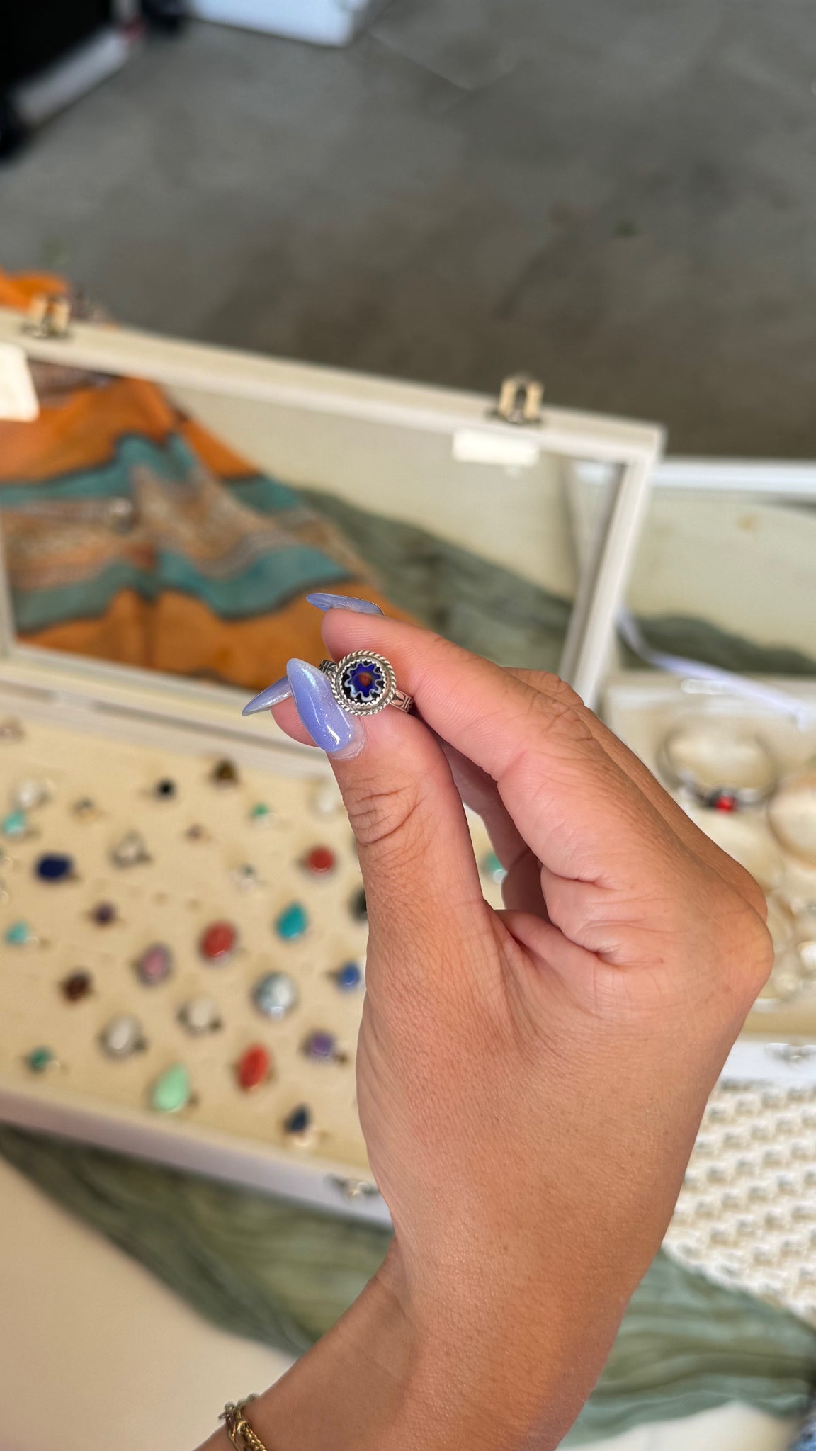 Glass Flower - size 5