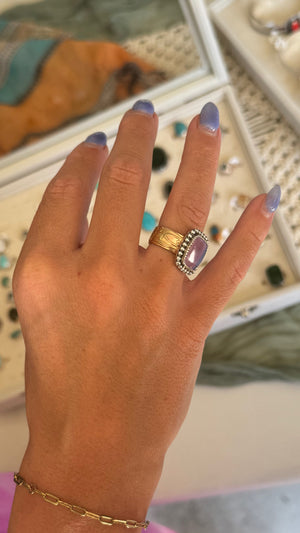 Mixed Metal Opal - size 7