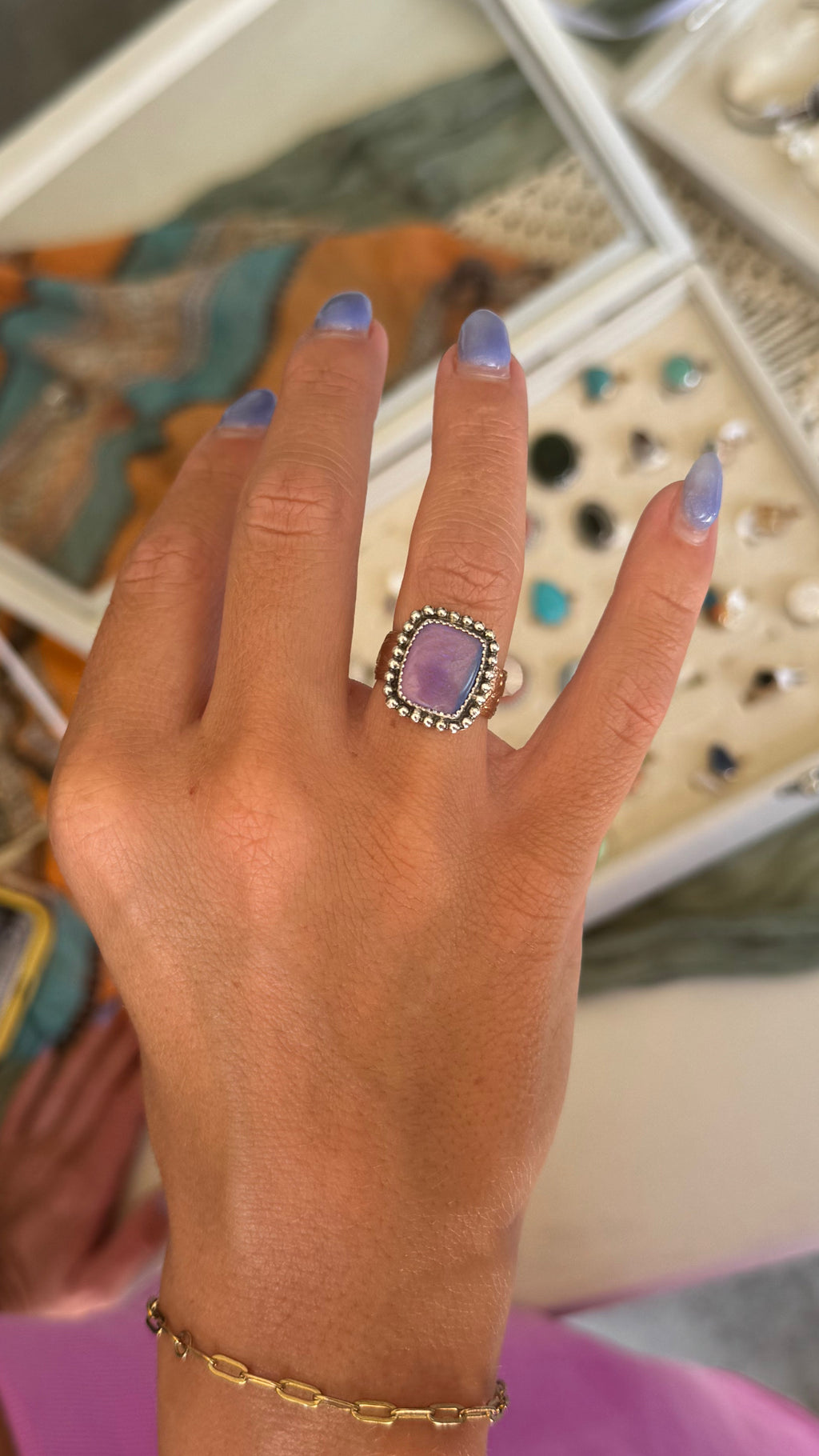 Mixed Metal Opal - size 7