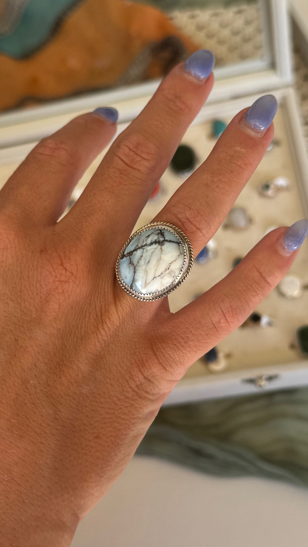 Blue Buffalo Turquoise - size 7