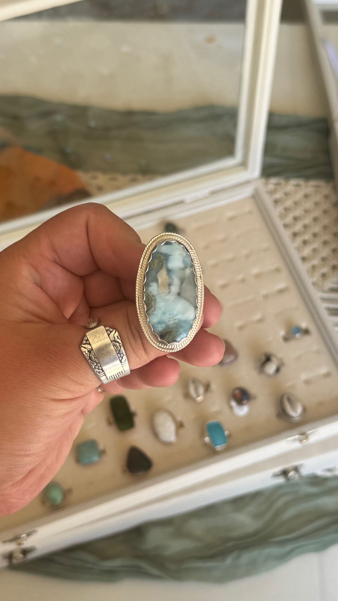 CHUNKY Larimar - size 11.5