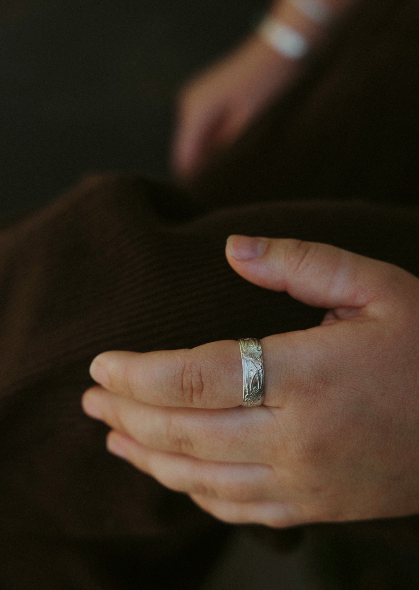 Florence Chunky Band in Silver