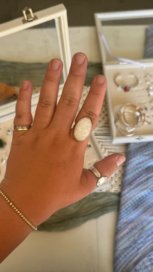 White Gem in GF - size 11.5