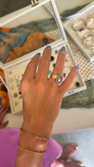 Mixed Metal Opal - size 7