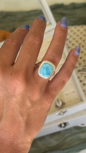 Thick Larimar - size 8