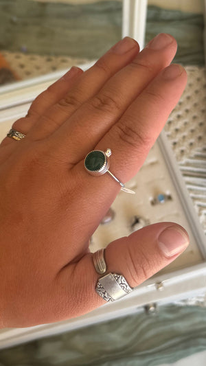 Green Chalcedony - size 11