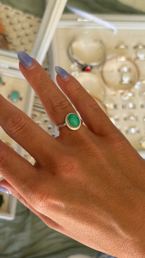 Chrysoprase - size 6