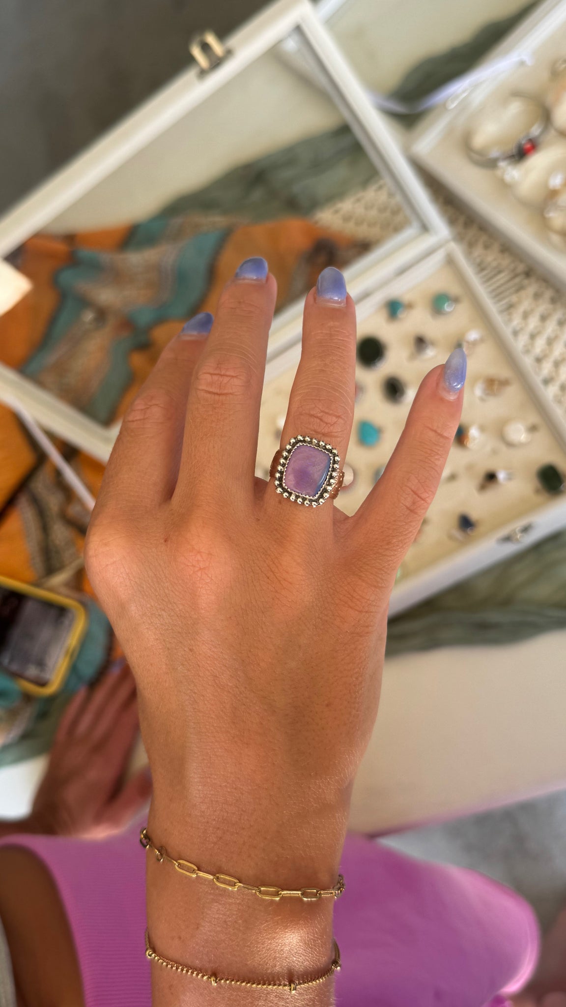 Mixed Metal Opal - size 7