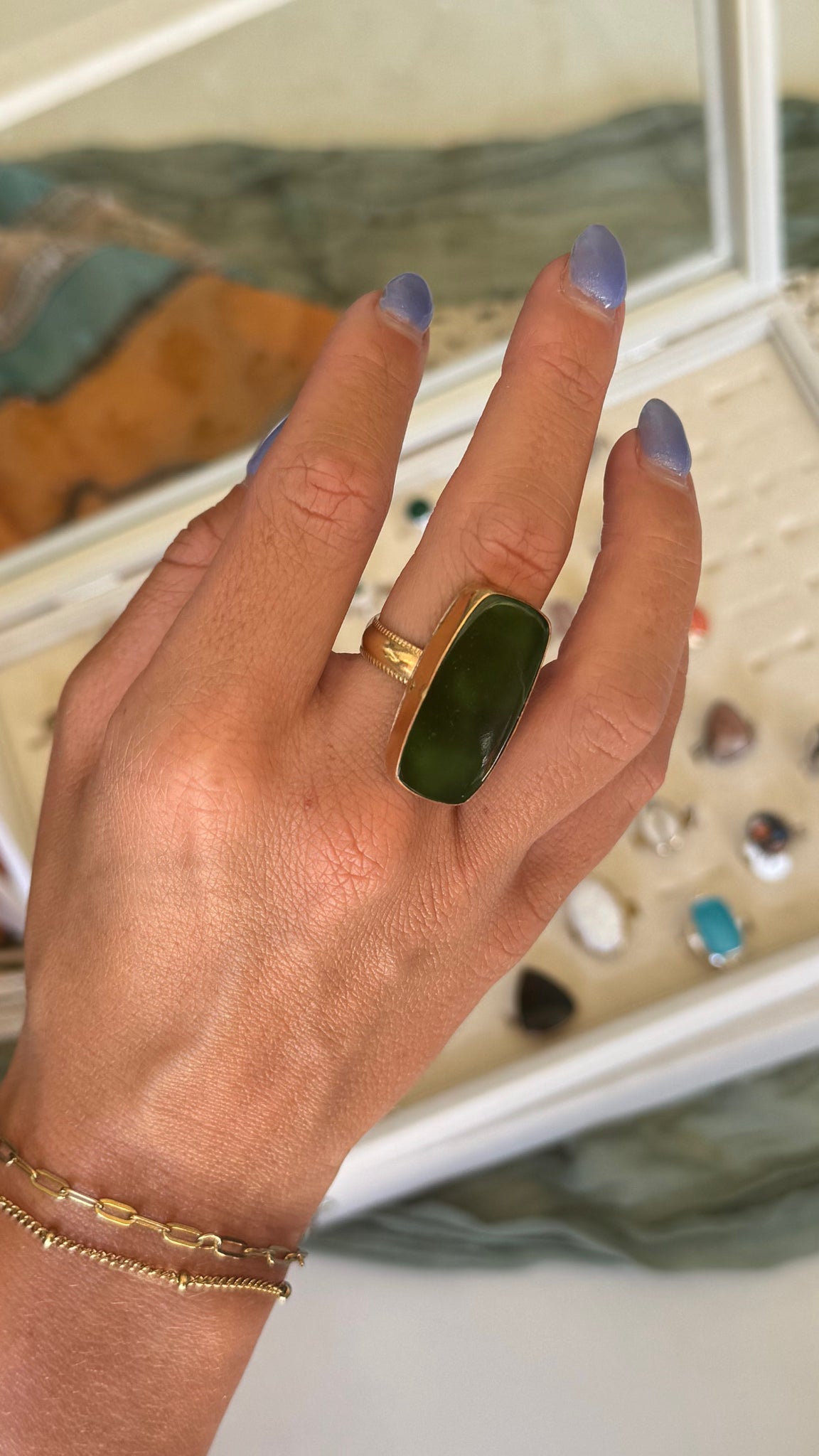 CHUNKY Green in GF - size 10